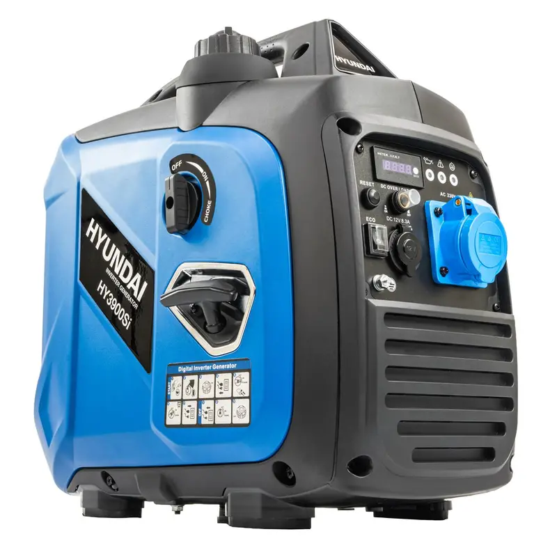 Hyundai Hy3900Si 3.3Kw Recoil-Start Inverter Generator – Pure Sine Wave Technology 1