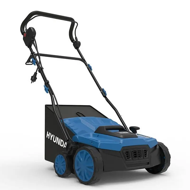 Hyundai Hysc1600E Electric Lawn Scarifier & Aerator – 1600W, 14/36Cm Width, 45L Collection Bag 1