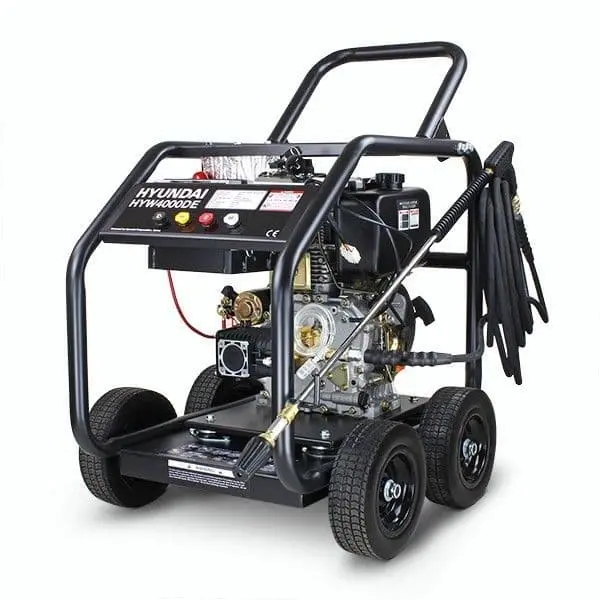 Hyundai Hyw4000De 4000 Psi Diesel Pressure Washer – 498Cc Engine 1