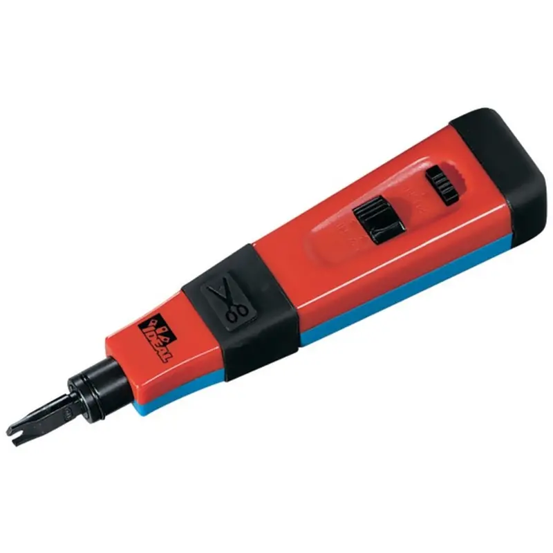 Ideal Punchmaster Tool With Interchangeable 110 And 66 Punch-Down Blades 1