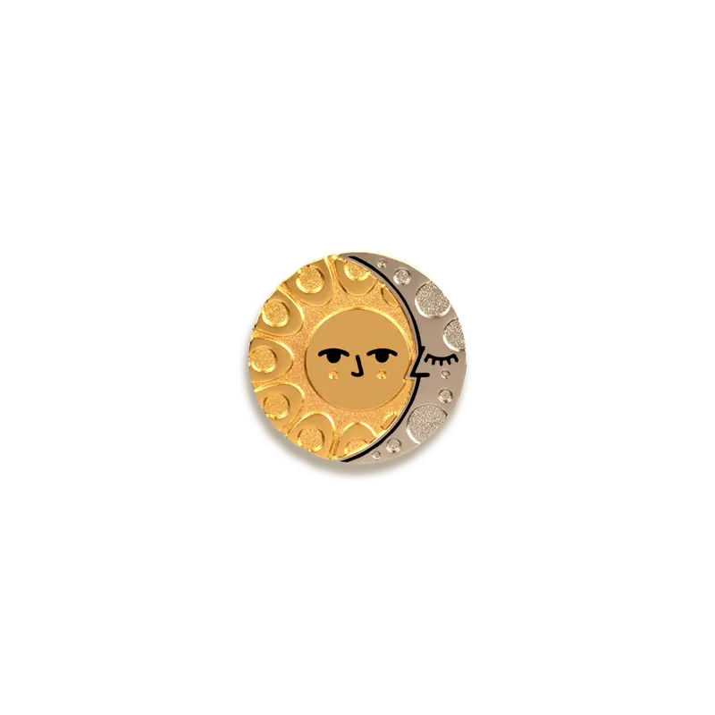 Illumine Celestial Light Enamel Pin – Amar&Riley Artisan Design 1