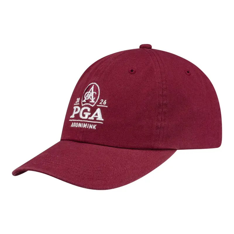 Imperial 2026 Pga Championship Original Maroon Cotton Hat 1
