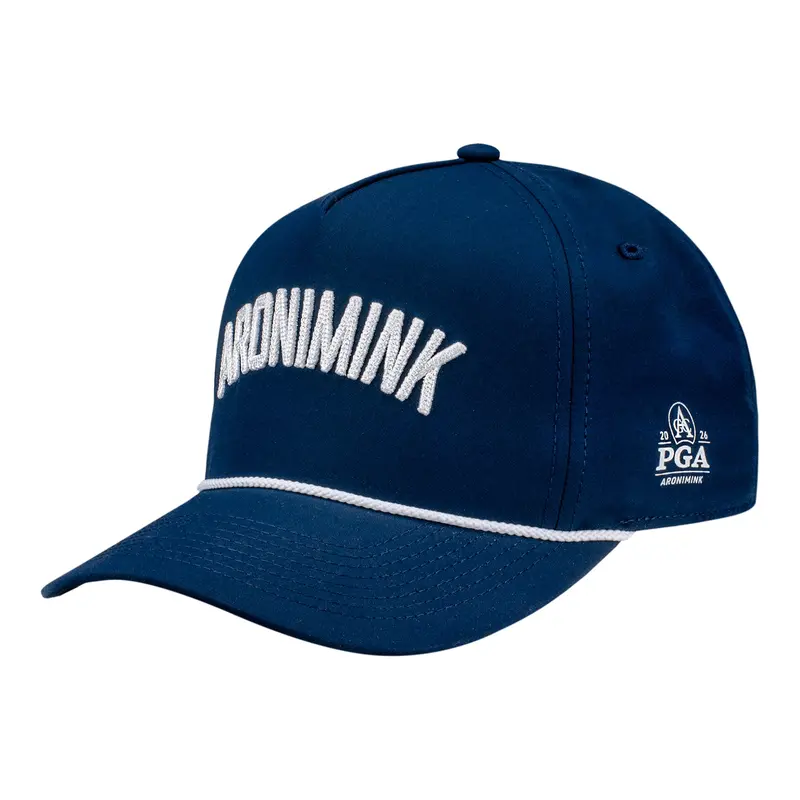 Imperial 2026 Pga Championship Wrightson Navy-And-White Rope Hat 1