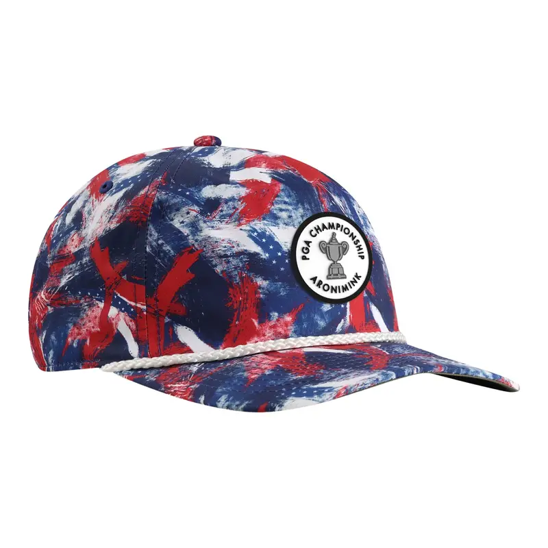 Imperial Golden Hour Rope Hat – Artistic 2026 Pga Championship Limited Edition In Brush Flag 1