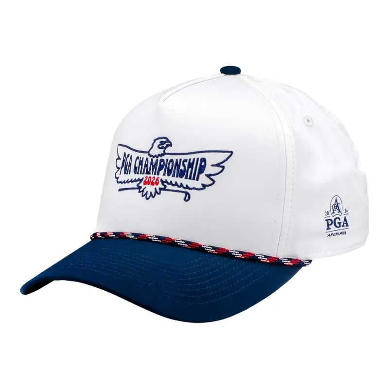 Imperial Wrightson Two-Tone Rope Hat – White & Navy Pga Championship 2026 1