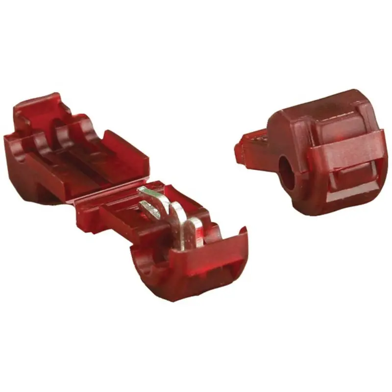 Install Bay 3Mrtt Red 3M T-Tap Wire Connectors (22–18 Gauge, 100-Pack) 1