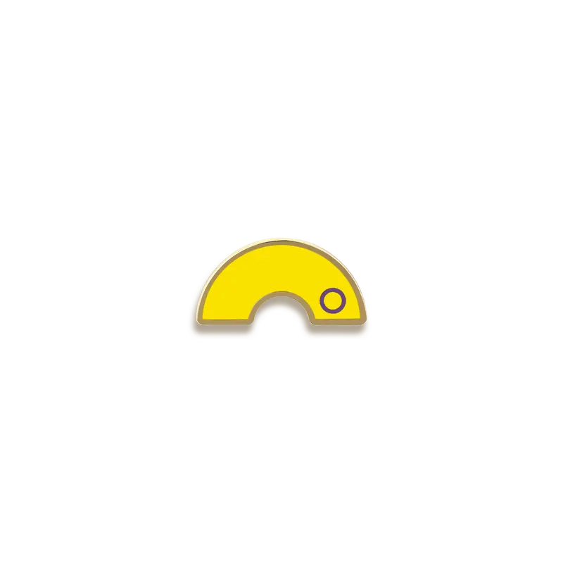 Intersex Pride Enamel Pin – Pinultimate Series 1