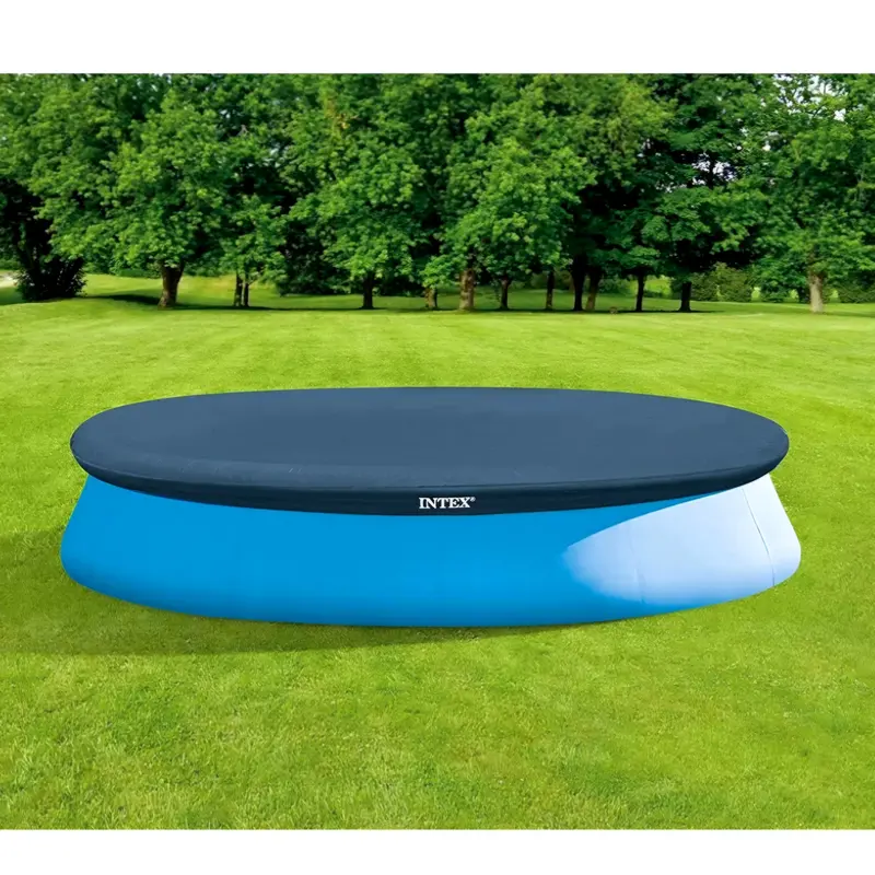 Intex 12-Foot Easy Set Swimming Pool Cover 1