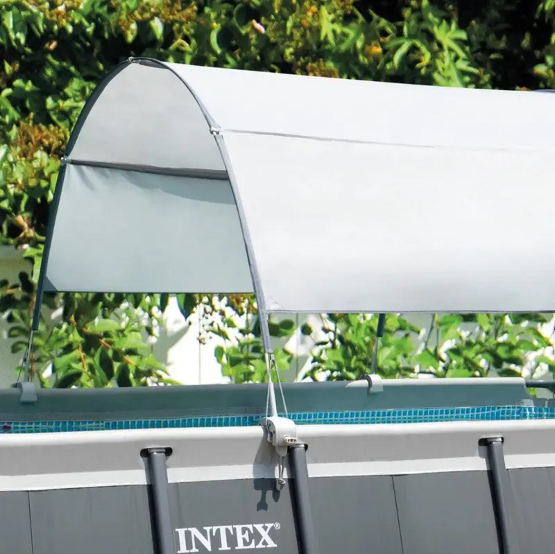Intex Adjustable Pool Canopy Shade Cover – Sun Protection For Round And Oval Pools 1