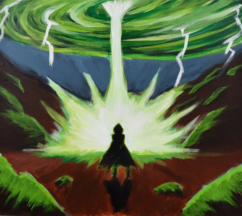 Into Oblivion Surrealist Print By Alex Ferguson 1