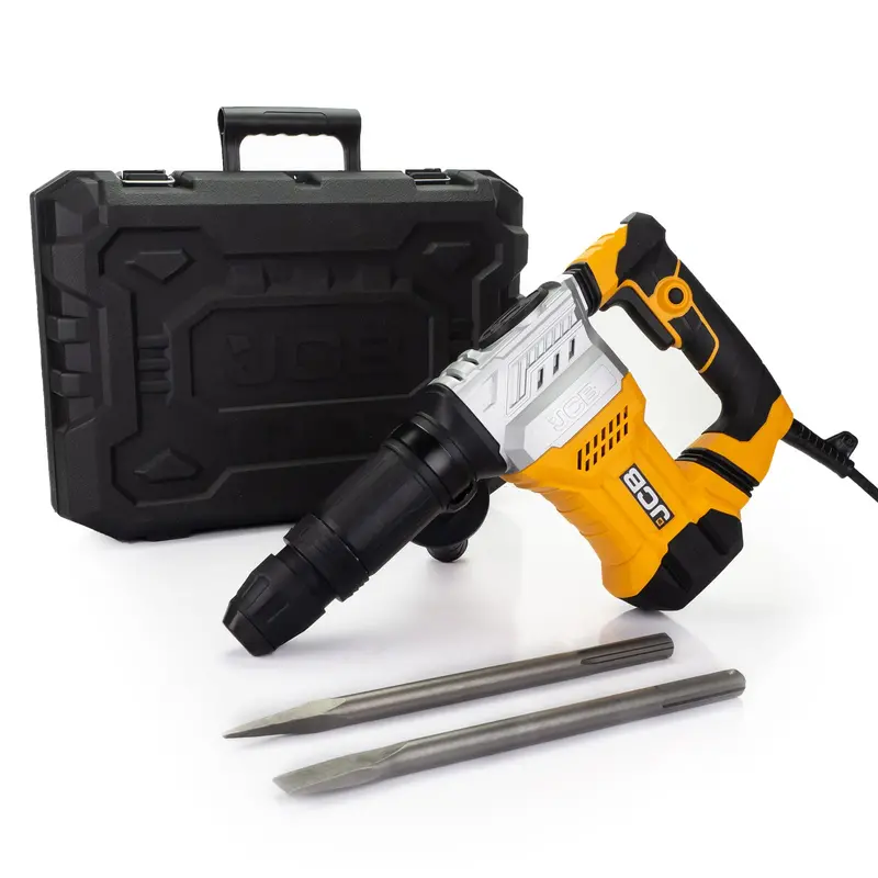 Jcb 1300W Sds Max Demolition Hammer — 15J, Chisel Set, Anti-Vibration Handle, 3M Cable | 21-Dh1300 1