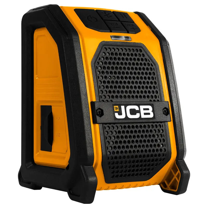 Jcb 18V Bluetooth Site Speaker — Compact Wireless Audio Unit, Bare Tool | 21-18Wbs-B 1