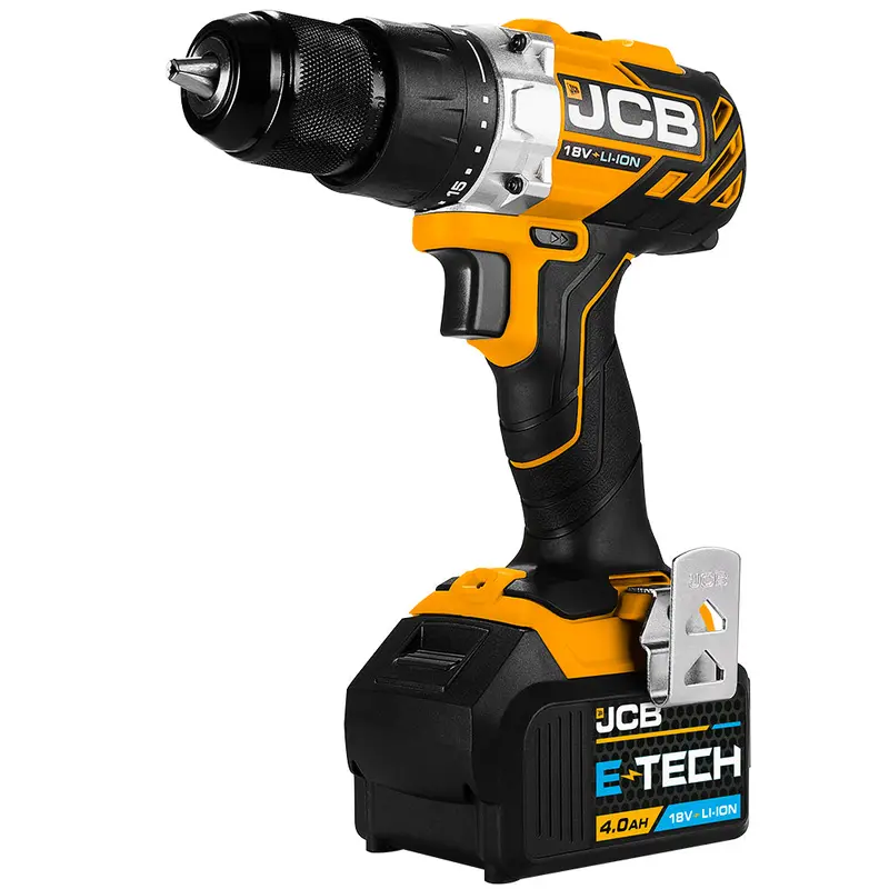 Jcb 18V Brushless Drill Driver — 4.0Ah Lithium-Ion Kit With 2.4A Fast Charger | 21-18Bldd-4X 1
