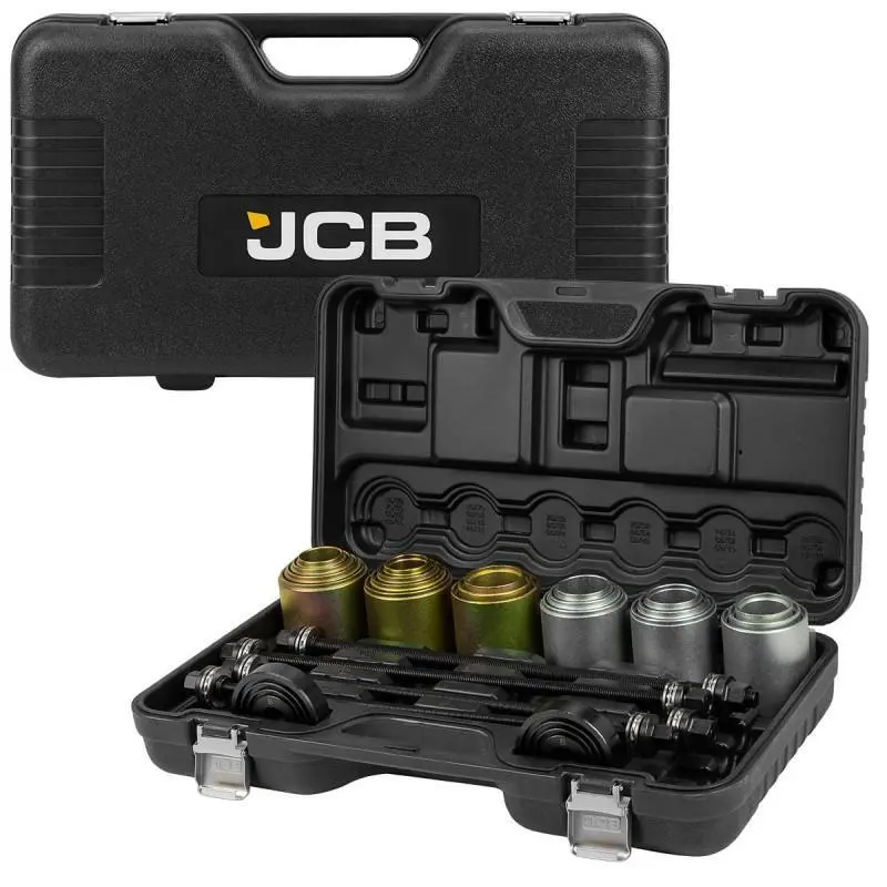 Jcb 26-Piece Universal Press & Pull Sleeve Kit – For Bearings, Bushings & Seals 1