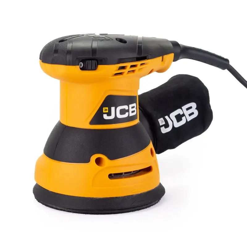 Jcb 320W Random Orbital Sander — 125Mm (5"), 3 Sanding Sheets, 3M Cable | 21-Ro125 1