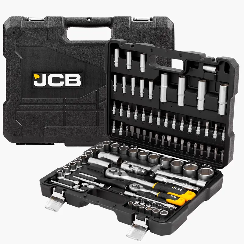 Jcb 4941-5 94-Piece Chrome Vanadium Socket And Bit Set 1