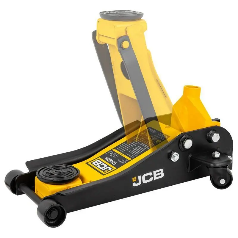 Jcb Low-Profile 2.5-Tonne Aluminium Trolley Jack – Ideal For Racing & Low-Ground Clearance Use 1