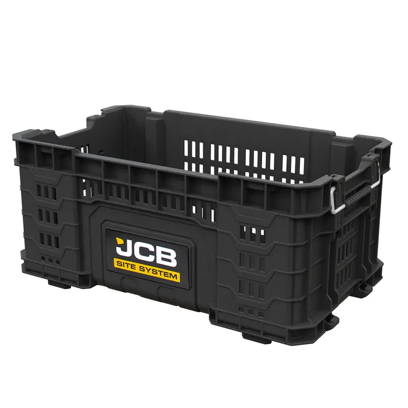 Jcb Site System Crate – 30 Kg Load Capacity, 33.8 L Tool Storage Container 1