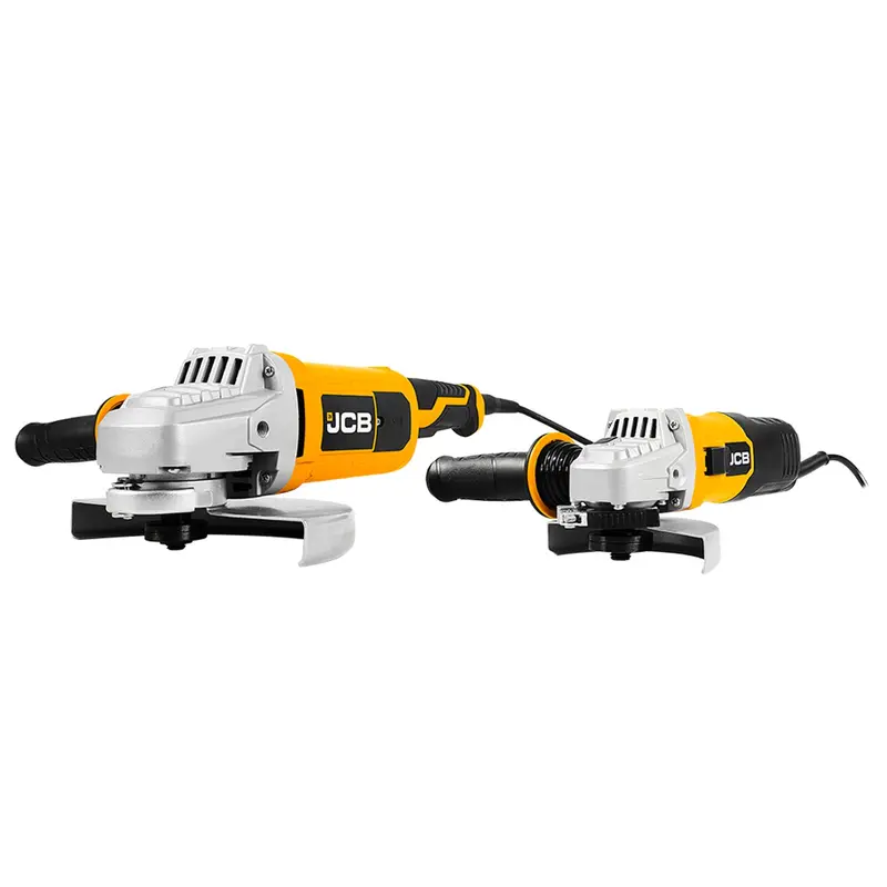 Jcb Twin-Power Angle Grinder Pack — 600W + 2000W, 115Mm & 230Mm, M14, 220–240V | 21-Agtpk 1