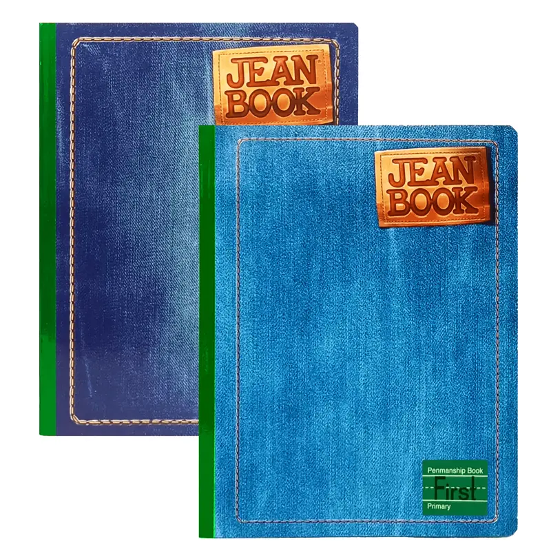 Jean Book Calligraphy Notebook – 80-Page, Lined, Volume 1 1
