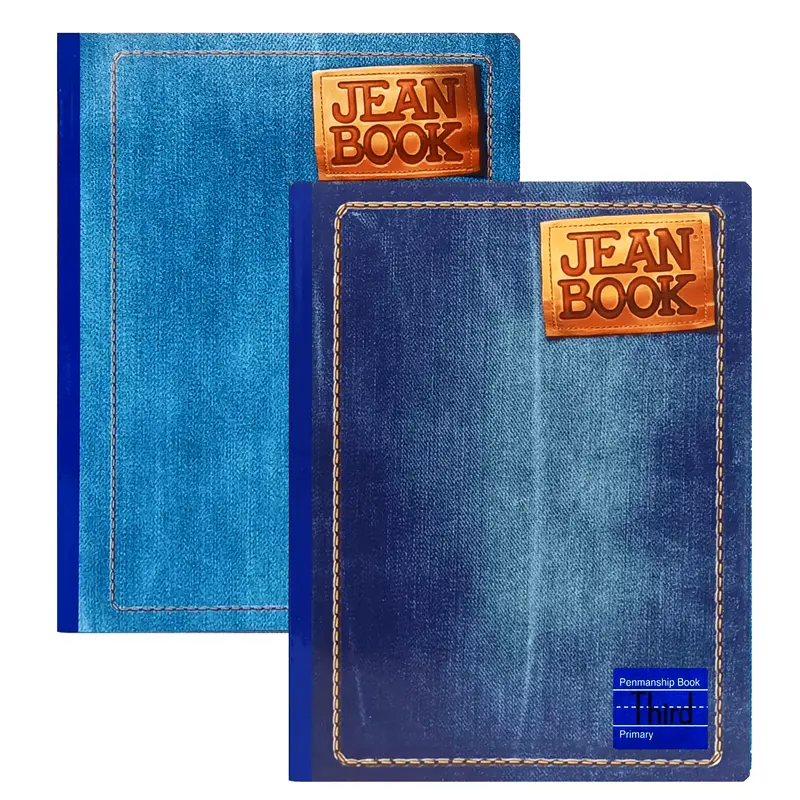 Jean Book Calligraphy Notebook – 80-Page, Lined, Volume 3 1