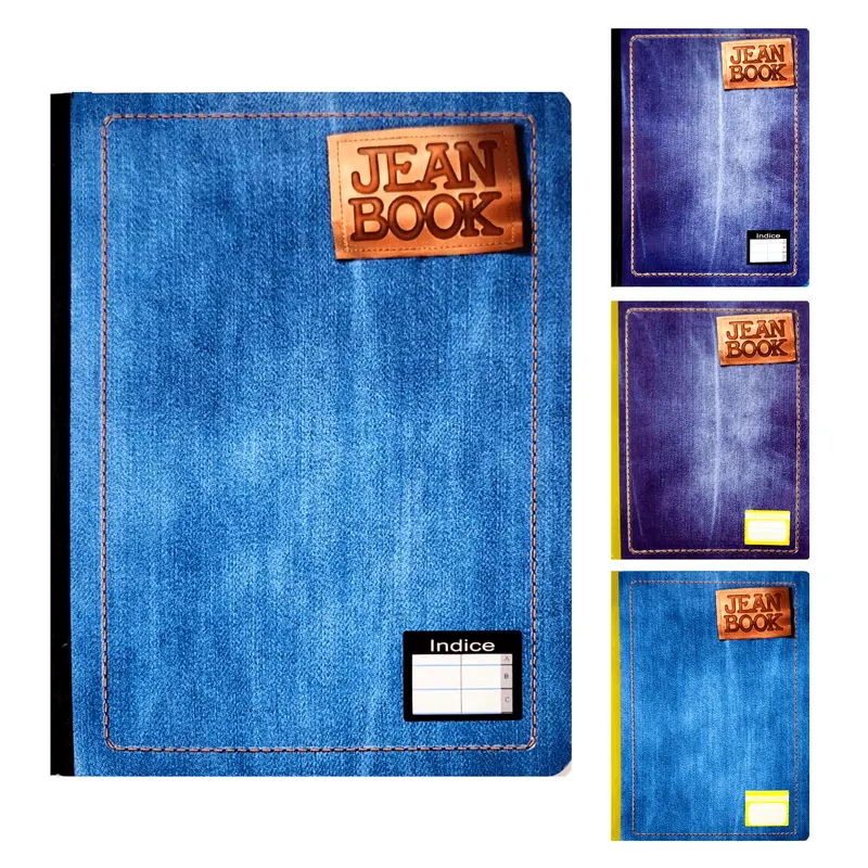 Jean Book Communication & Index Notebook Set 1