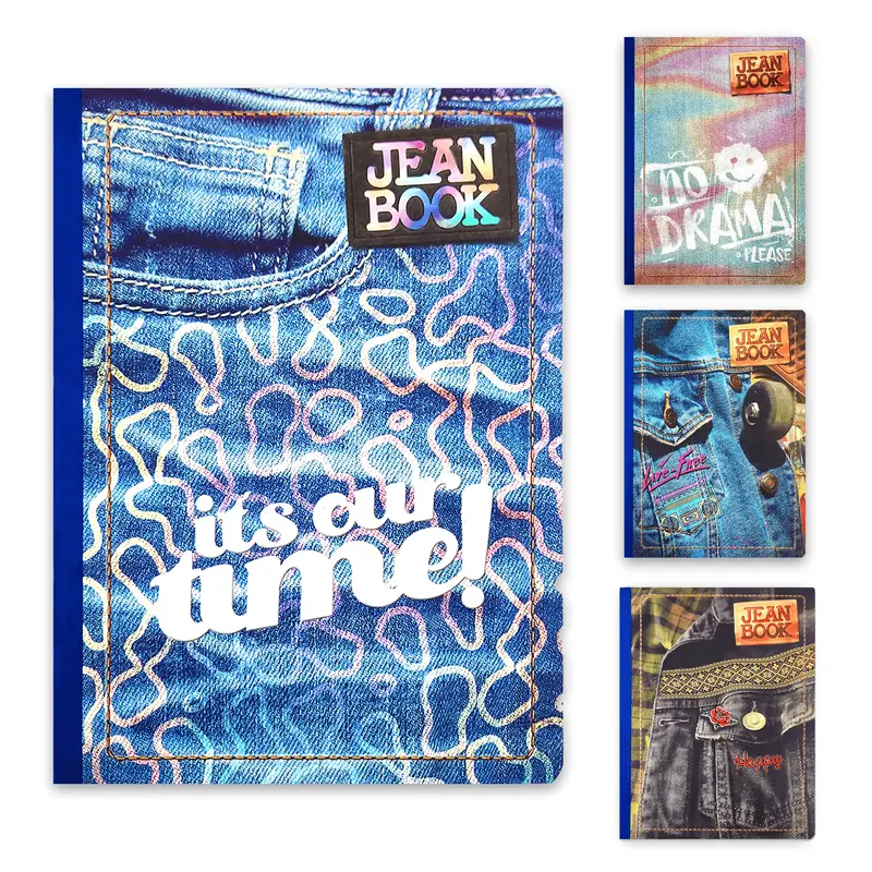 Jean Book Uplifting Message Notebooks – Hardcover Edition 1
