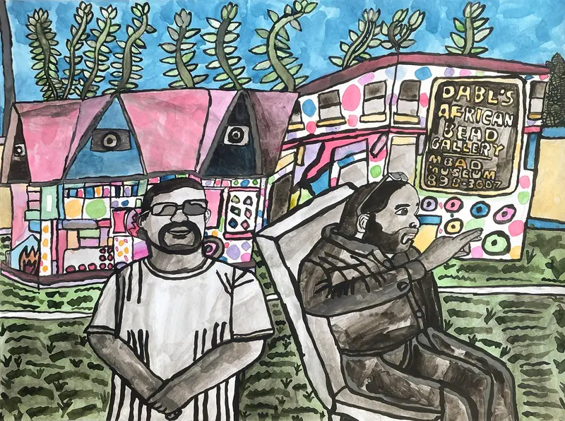 John Peterson'S Dual Portrait: Tyree And Olayami Dabls 1