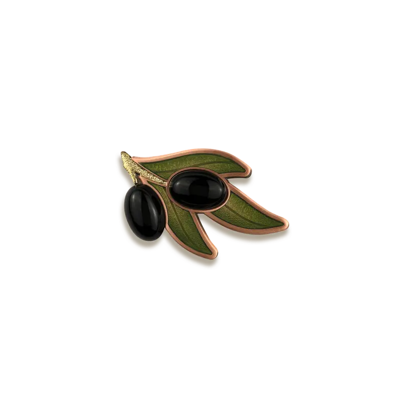 Kalamata Enamel Pin – Amar&Riley Botanical Design 1