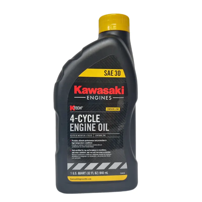 Kawasaki Sae 30W Engine Oil – Quart Bottle, Part #99969-6281 1