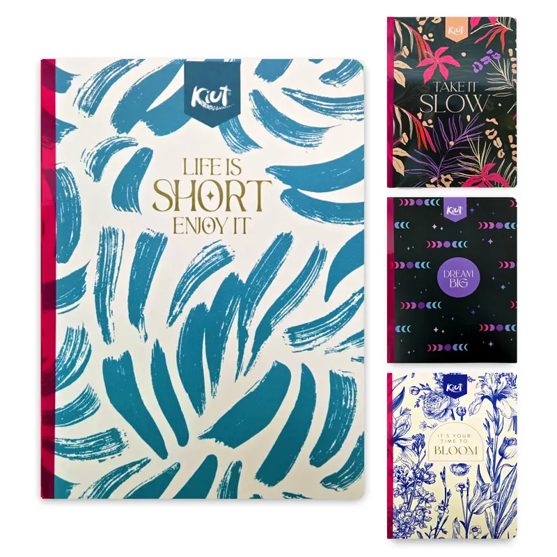 Kiut Flow Motivational Journal – Softcover Notebook For Daily Reflection 1
