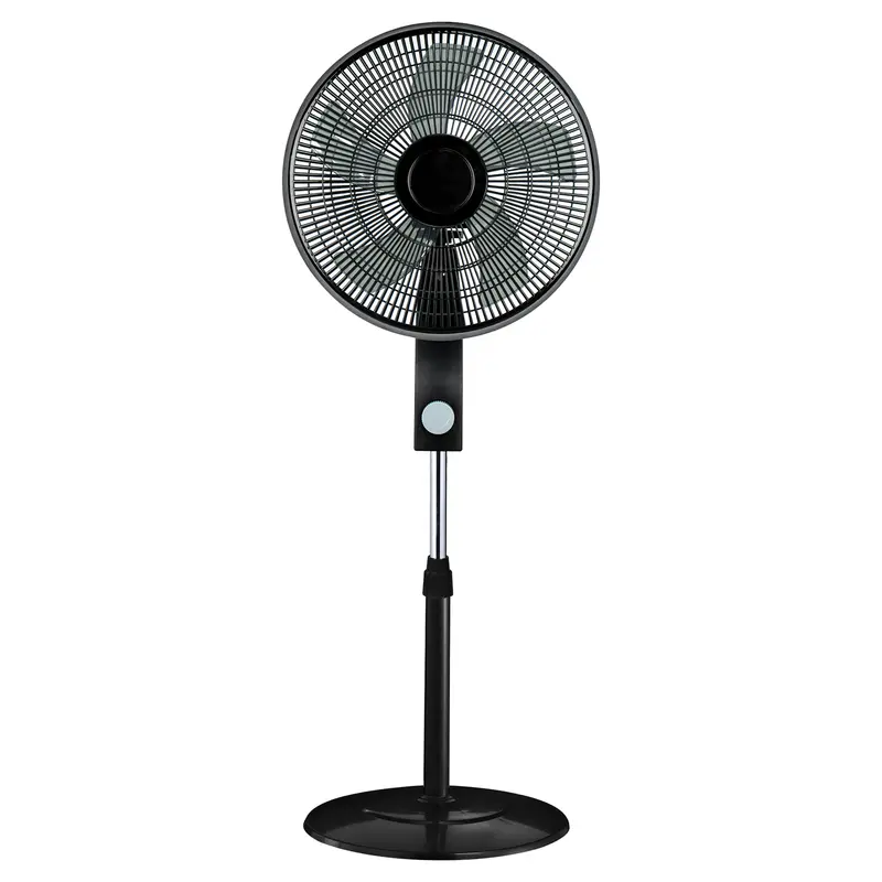 Konfort 16-Inch Pedestal Fan – Adjustable Height With Five Quiet Plastic Blades 1