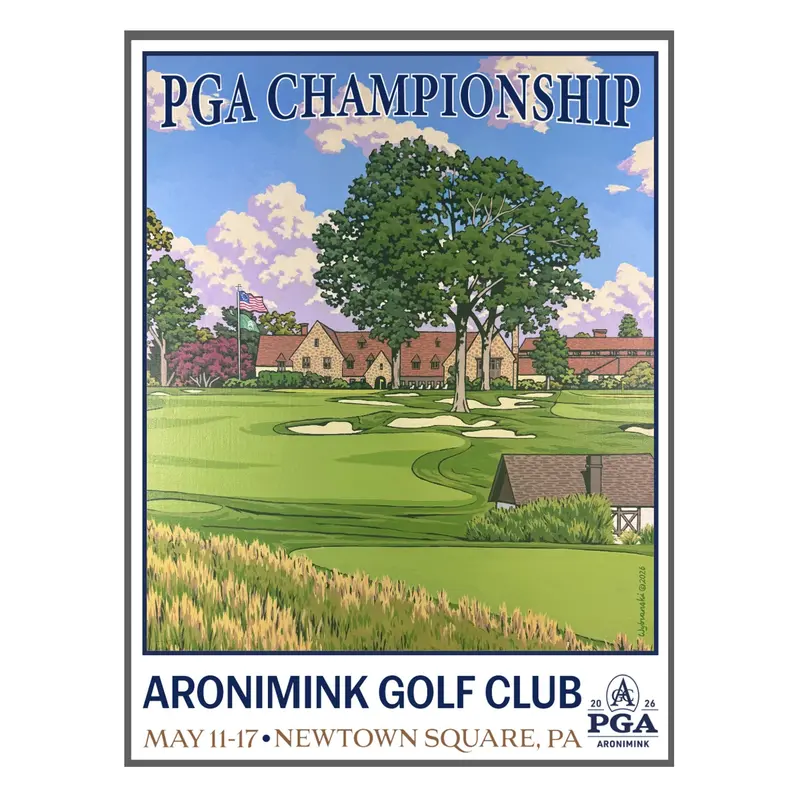 Lee Wybranski 2026 Pga Championship Commemorative Poster 1