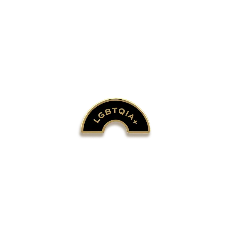 Lgbtqia+ Pride Enamel Pin – Unified Community Symbol By Pinultimate 1