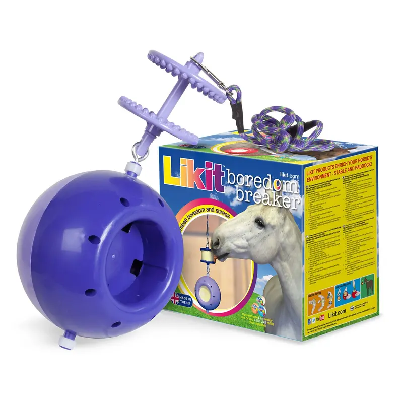 Likit Boredom Breaker Slow-Feed Treat Toy For Horses 1