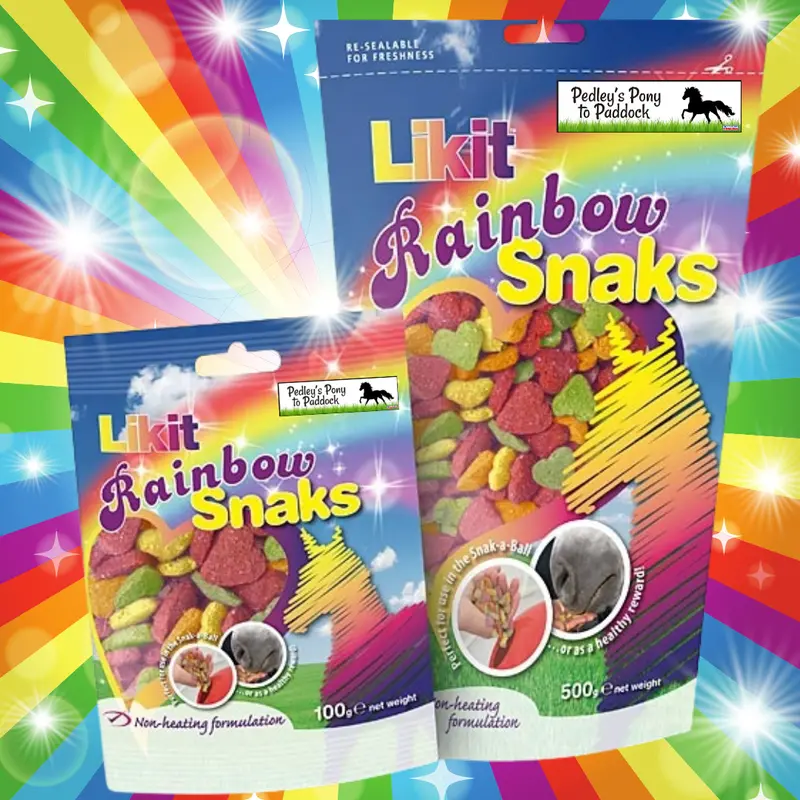 Likit Rainbow Flavour Horse Treats 1