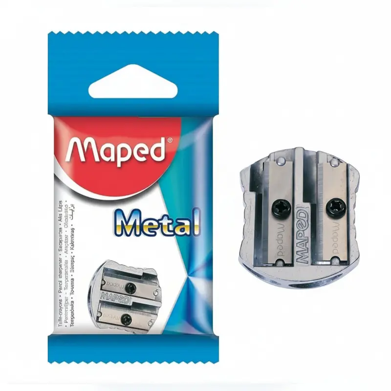 Maped Heavy-Duty Metal Dual-Hole Pencil Sharpener 1
