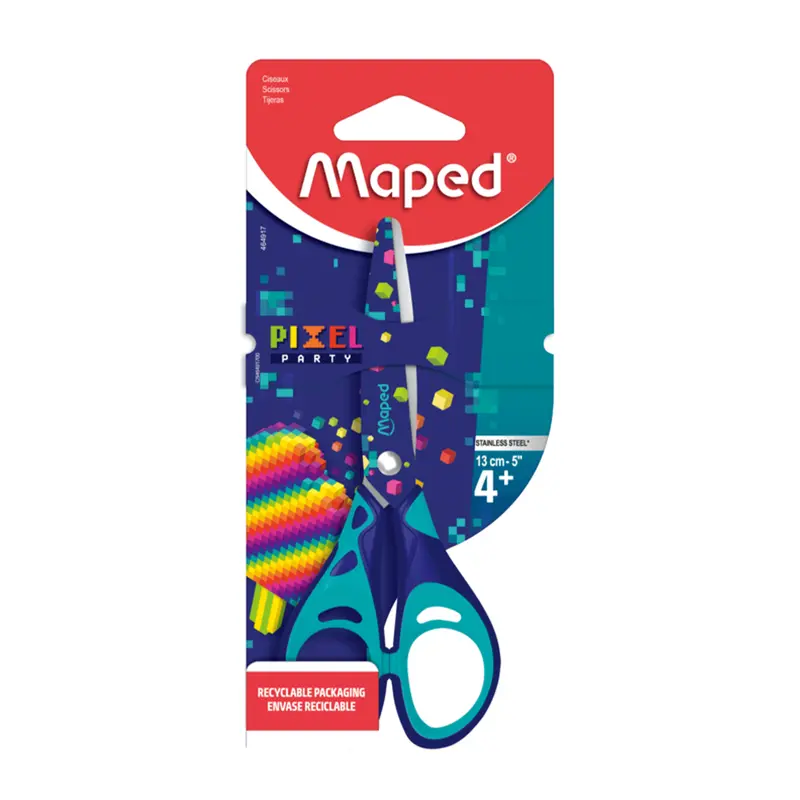 Maped Pixel Party Scissors – 13Cm Creative Design 1