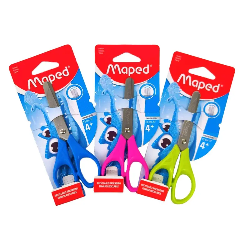 Maped Pulse Soft Scissors – 13 Cm Comfort-Grip Design 1