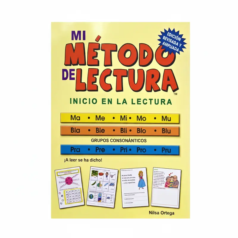 Mi Método De Lectura – Early Literacy Workbook By Nilsa Ortega 1