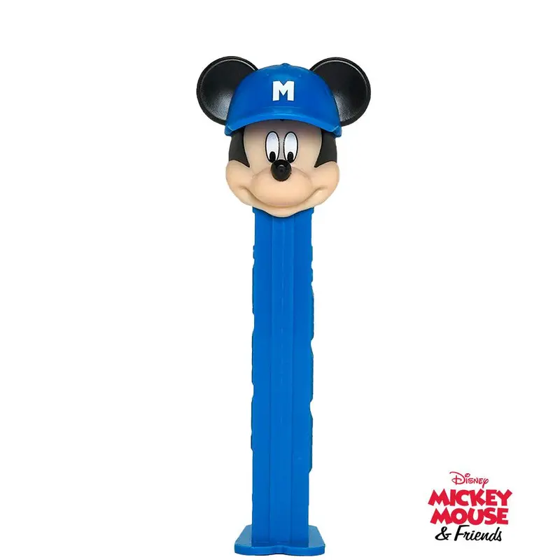 Mickey Mouse Pez Dispenser With Baseball Cap 1