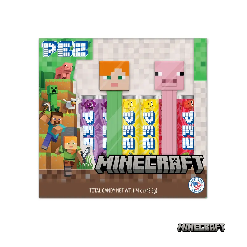 Minecraft-Themed Gift Set: Alex & Pig Dispensers 1
