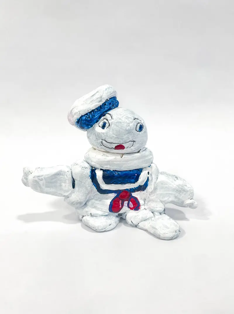 Mini Marshmallow Man Collectible Figure By Mandy Demorest 1