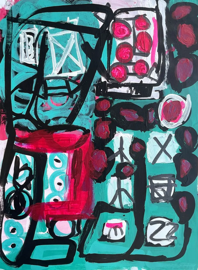 Minimalist Abstract Shapes Art By Chris Wansac 1