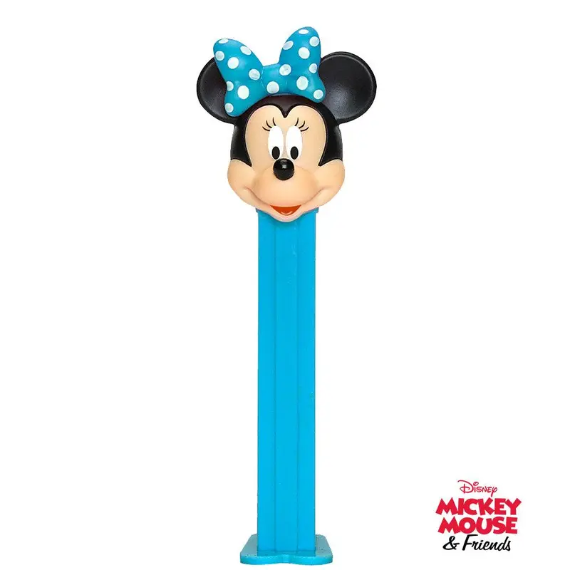 Minnie Mouse Pez Dispenser With Blue Polka-Dot Bow 1