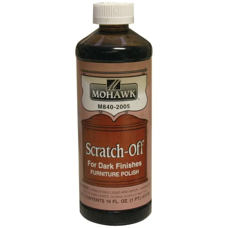 Mohawk Liquid Scratch-Off M840-2005 Dark Wood Tone Concealer For Surface Blemishes 1