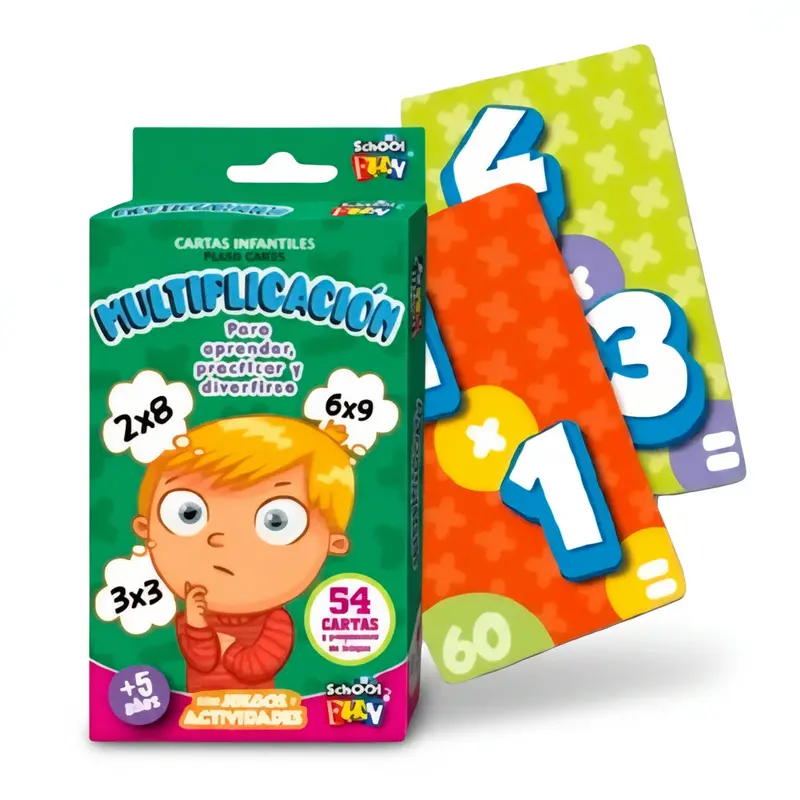 Multiplication Flash Cards For Children 1