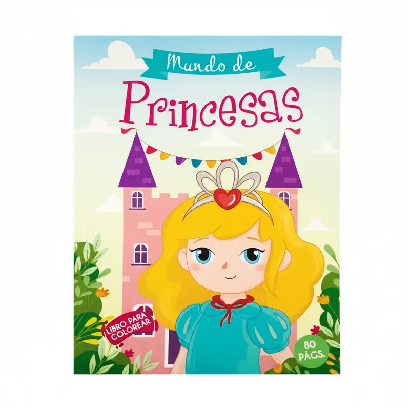 Mundo De Princesas Coloring Book – Fantasy-Themed Activity Pages 1