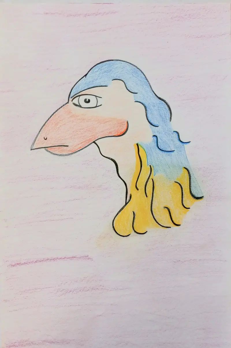 Mythical Bird Creature Sculpture Concept By Sereal Crawford 1