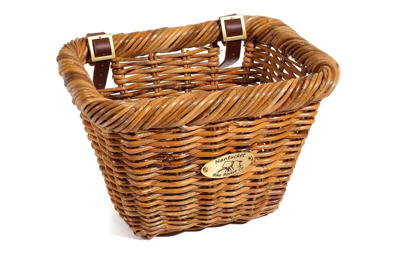 Nantucket Cisco Front Basket – Wicker-Style Urban Carrier 1